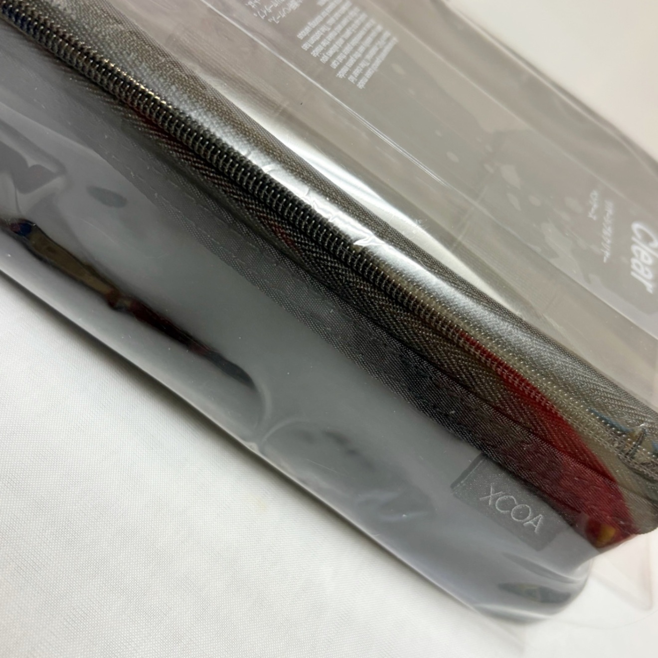 リバーシブルクリヤーペンケース