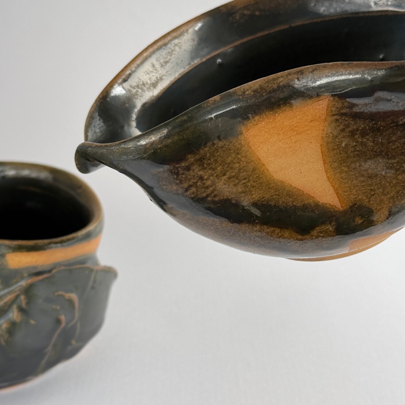 【完売追加制作】でいとの酒器 | 織部 片口 小鉢にも | 陶器