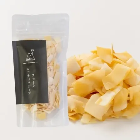 スモークココナッツチップ｜バニラアイスに振りかけても◎