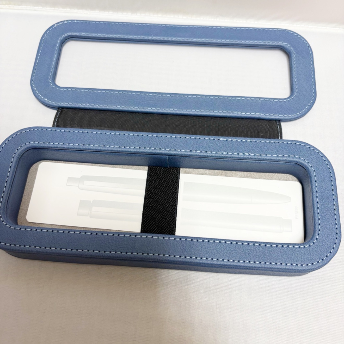 フレームペンケース〈ブルー〉