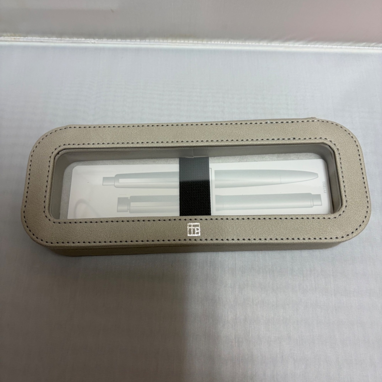 フレームペンケース〈グレー〉