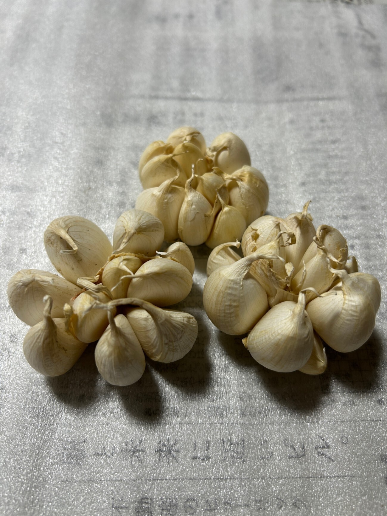 無農薬 化学肥料 除草剤不使用で育てた新にんにく ゆうパケットポスト500g