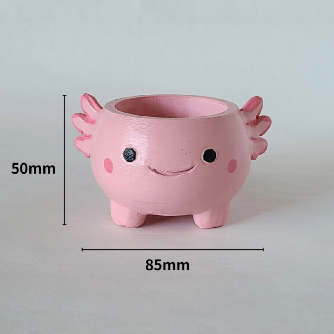 ウーパールーパー1.5号鉢｜3Dプリンター製