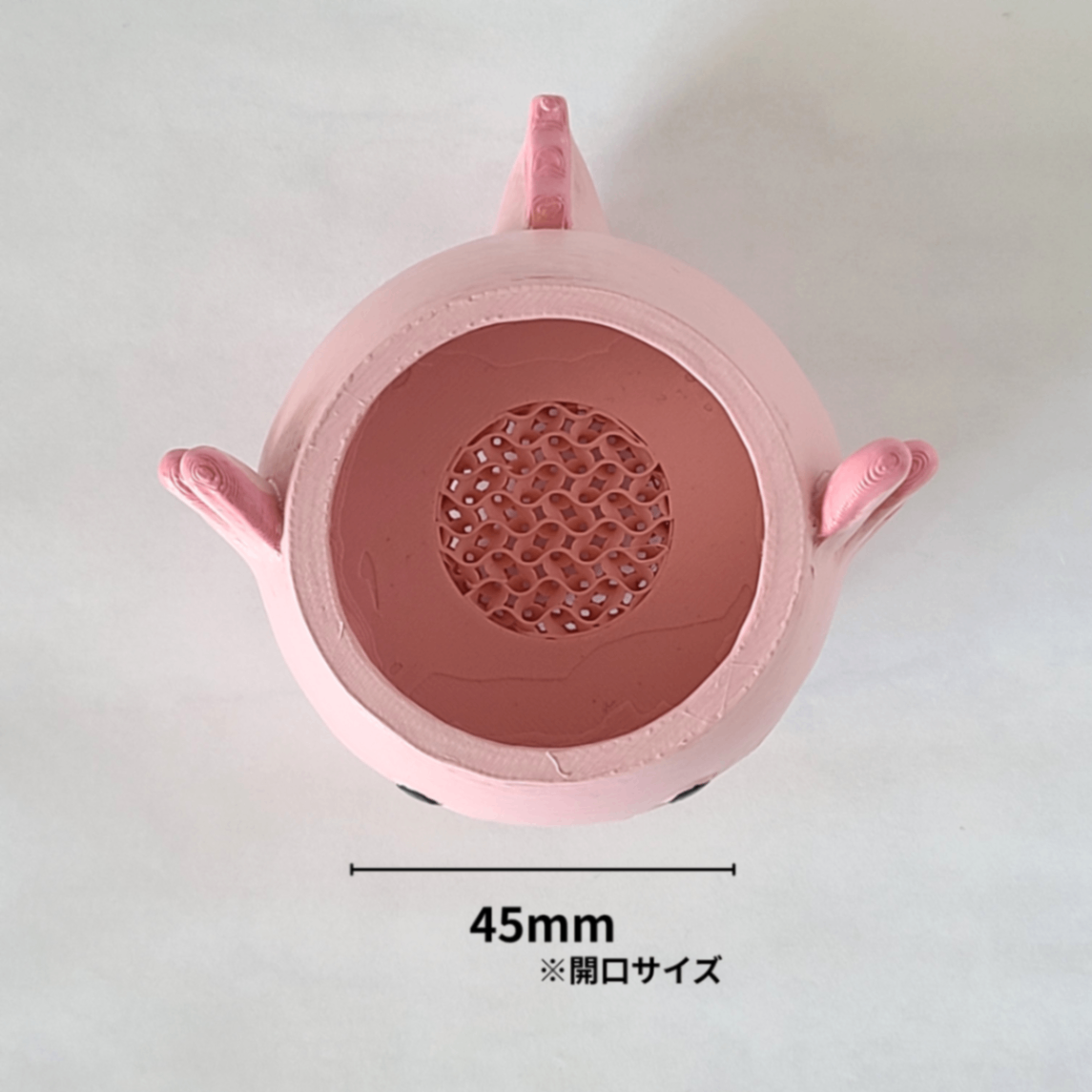 ウーパールーパー1.5号鉢｜3Dプリンター製