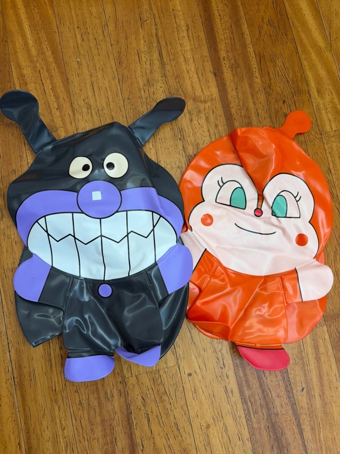 【在庫限り】ドキンちゃん＆バイキンマンの2個セット　アームだっこ　アームリング