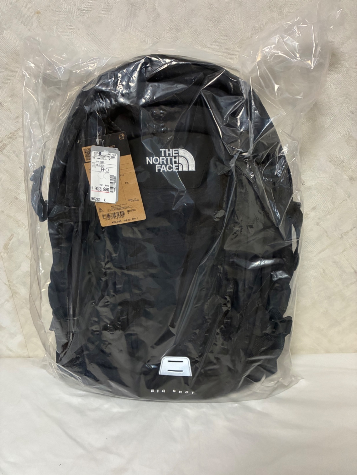 【新品】ノースフェイスNM72301 K 33L ブラック