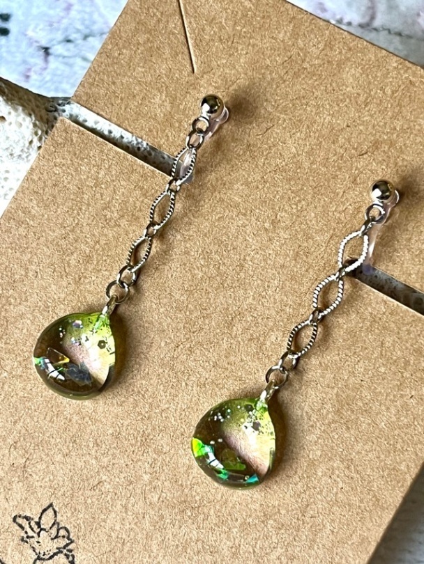 ノンホールピアス🌸ゆらゆらプチサイズ【リベポ払い歓迎🎉】