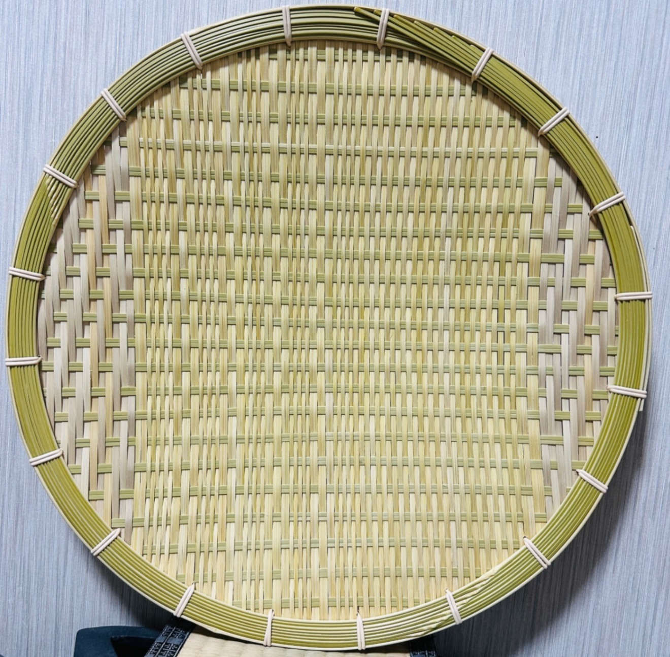 竹ザル 45㎝ 国産 真竹【希少生産の日本製竹ザル】ざる