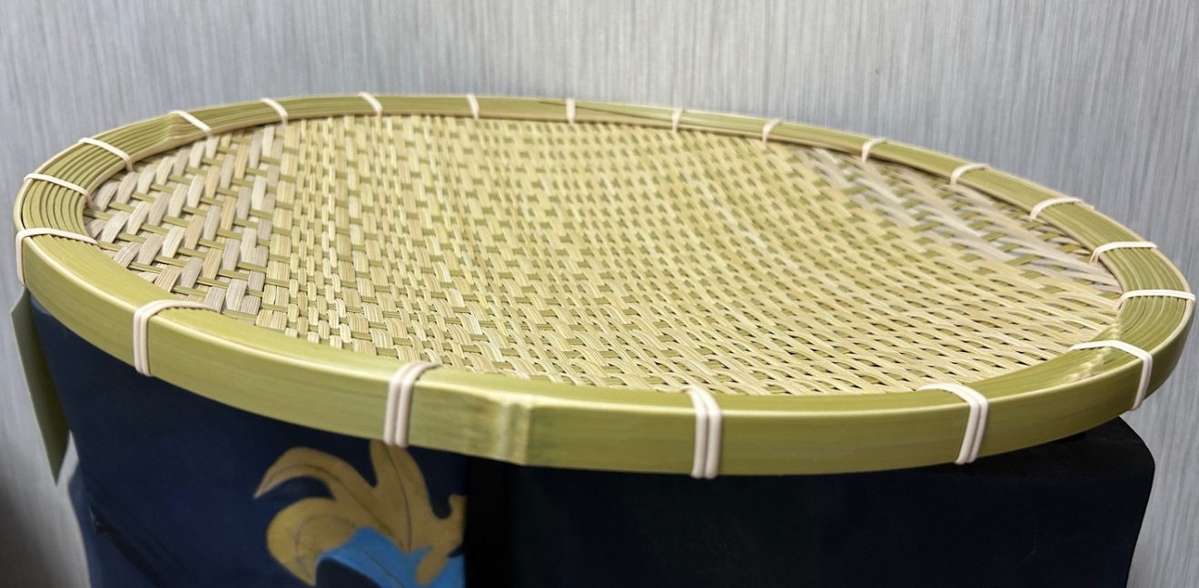 竹ザル 45㎝ 国産 真竹【希少生産の日本製竹ザル】ざる