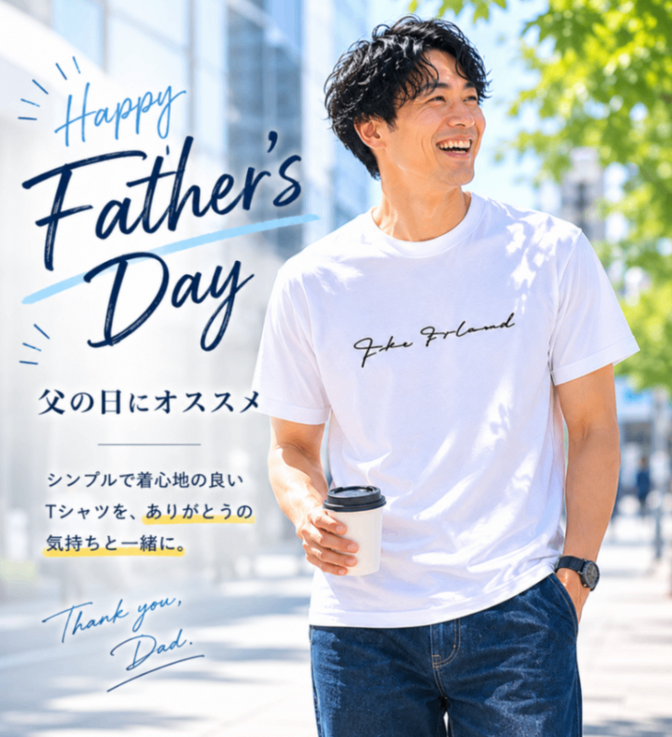 【父の日ギフト】壱岐島発・Iki Island Tシャツ 綿100% 数量限定