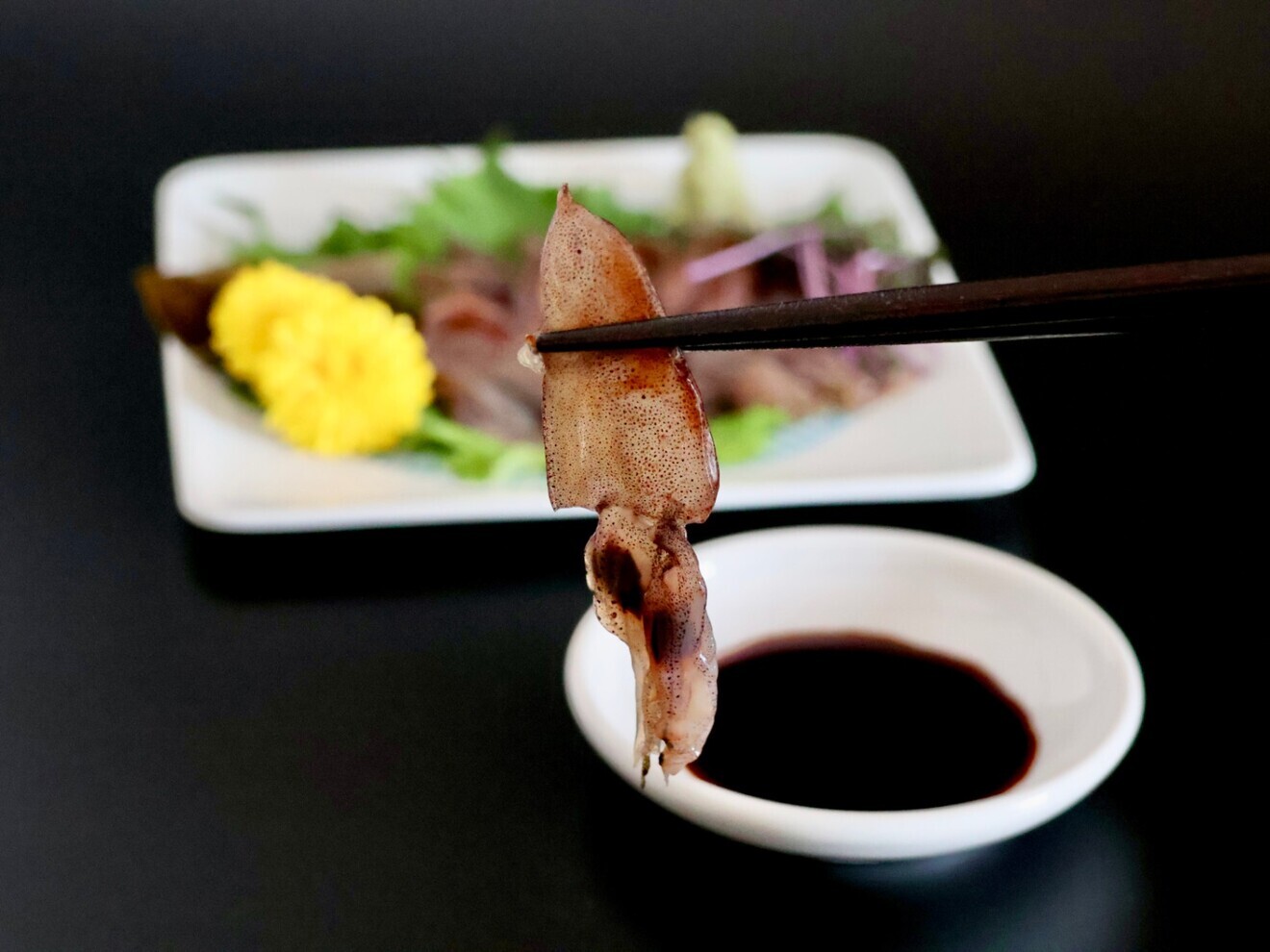 【父の日ギフト】お刺身昆布締め3種（ホタルイカ、甘エビ、ヒラメ）+ホタルイカの醤油麹漬け1パック