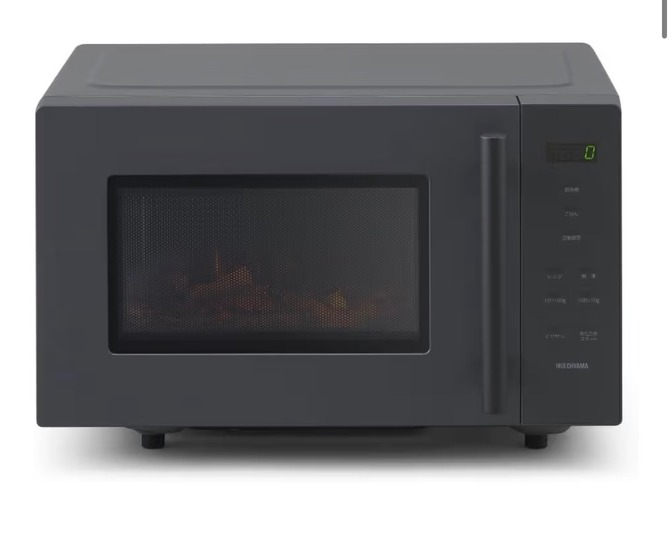 アイリスオーヤマ 電子レンジ 18L   IMB-F187-H グレー