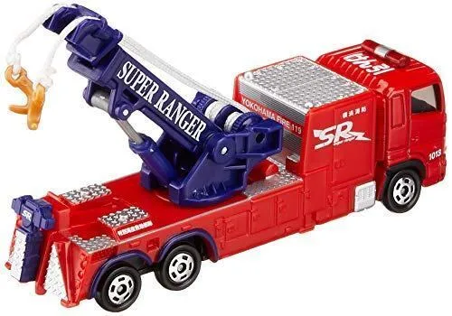 廃盤　ロングトミカ No.132 横浜市消防局 機動けん引工作車 新品