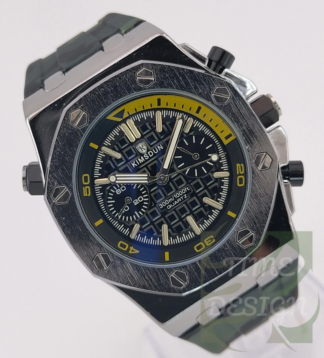 【伝統的八角モデルを現代にモデファイ/新品】デザインウォッチ 迷彩②