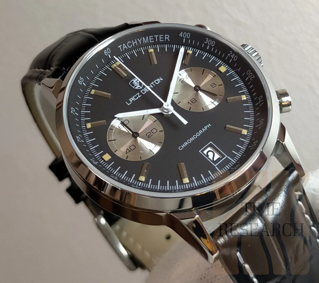 【洗練のアメリカンスタイルクロノグラフを国産VKムーブで安心して楽しむ/新品】①
