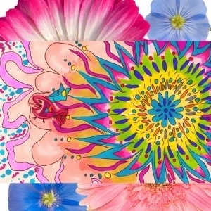 Happy florist art