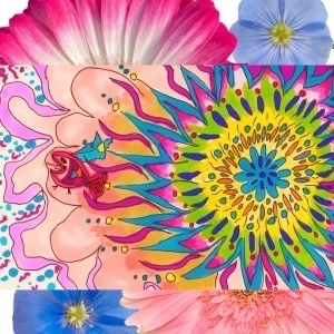 Happy florist art