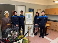 CEILIÚRADH CEIST: Coláiste Iosagáin, Portarlington visit Mount St.Anne's