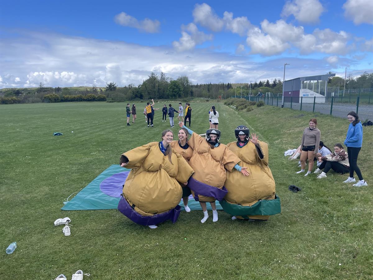 Students enjoying the activities of sports day!