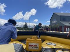 Students enjoying the activities of sports day!