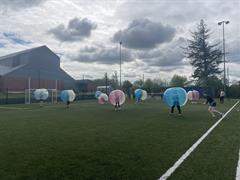 Students enjoying the activities of sports day!