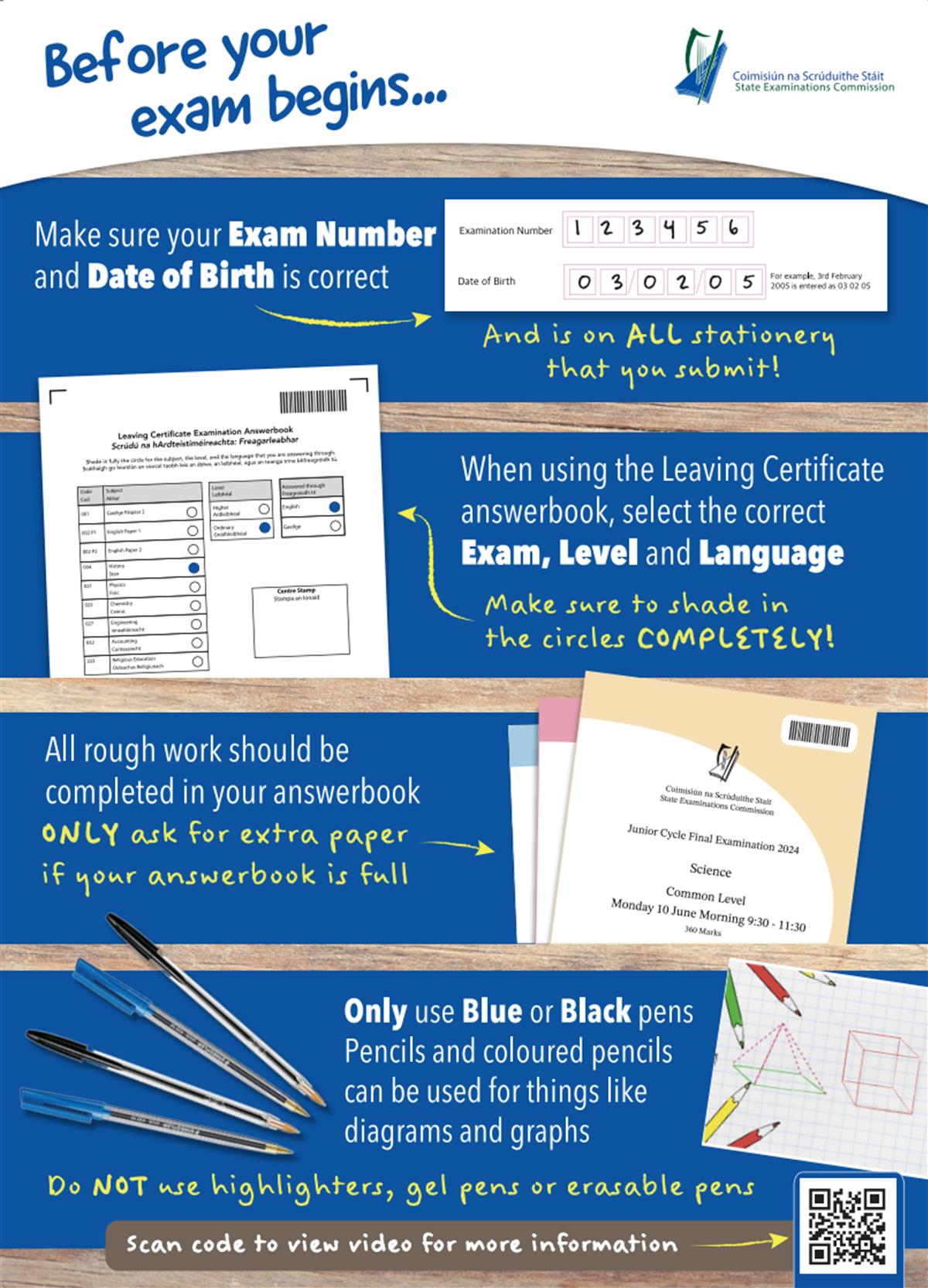Leaving Certificate and Junior Cycle Candidate Information