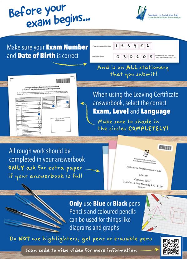 Leaving Certificate and Junior Cycle Candidate Information