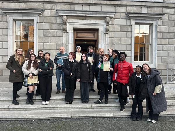Student Council Trip to the Dáil