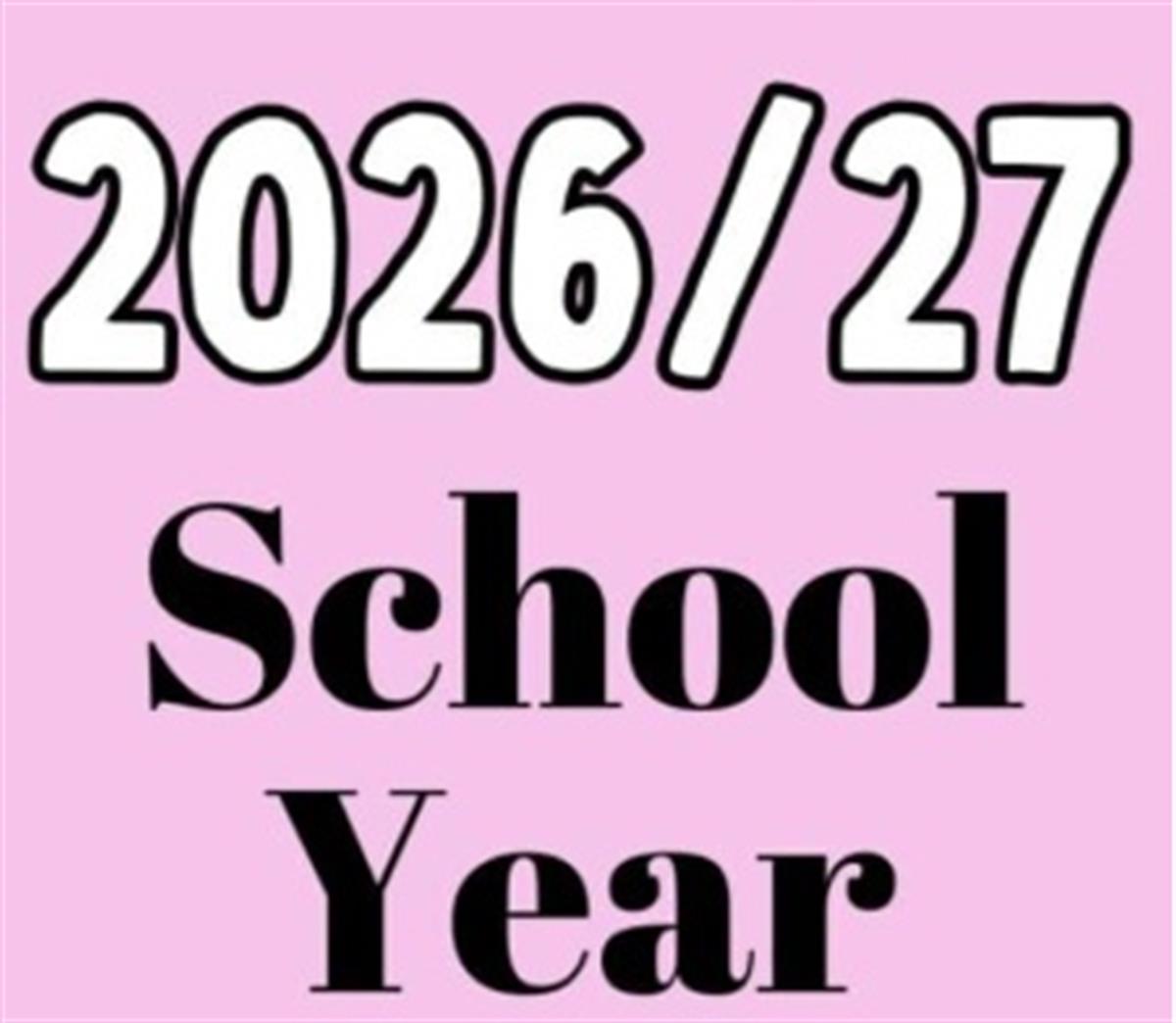 SCHOOL CALENDAR 2026-2027