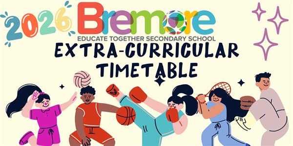 Extra-Curricular Timetable 2026-27