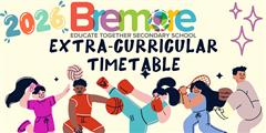 Extra-Curricular Timetable 2026-27