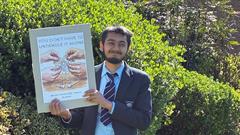 Ari’s Poster Wins Prize On National Stage