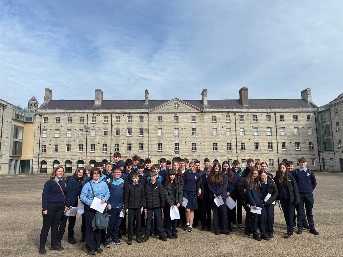 History Trip to Collins Barracks, Dublin for 3rd Year History BCC students