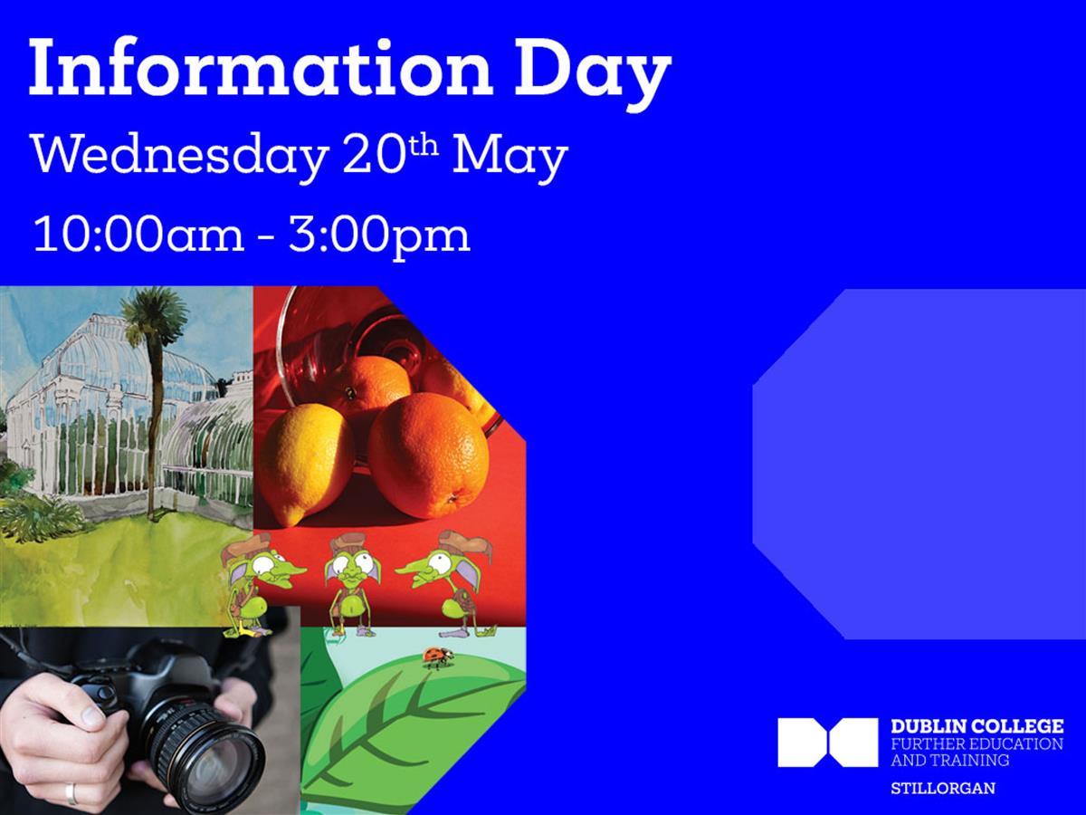 Interested in one of our courses starting September 2026? Then why not come along to our next Open Day – Wednesday, 20 May (10:00 am – 3 pm).