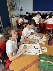 Painting The Map Of Ireland