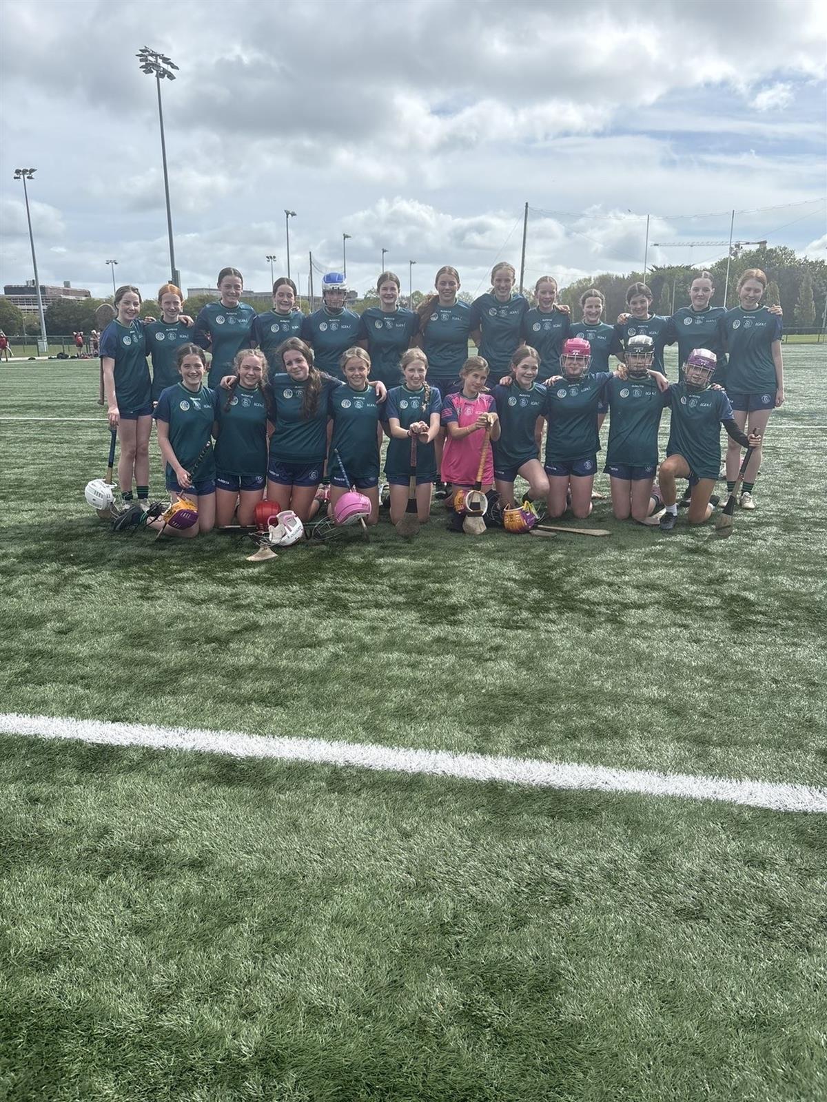 U14 Camogie - Dominant Mount Anville Storm into Championship Semi-Finals