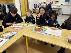 Buddy Reading- Junior Infants and Sixth Class