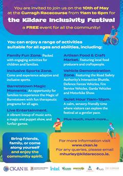 Kildare County Council Announces Kildare Inclusivity Festival 2026