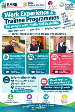 Information Night - Work Experience & Trainee Programmes