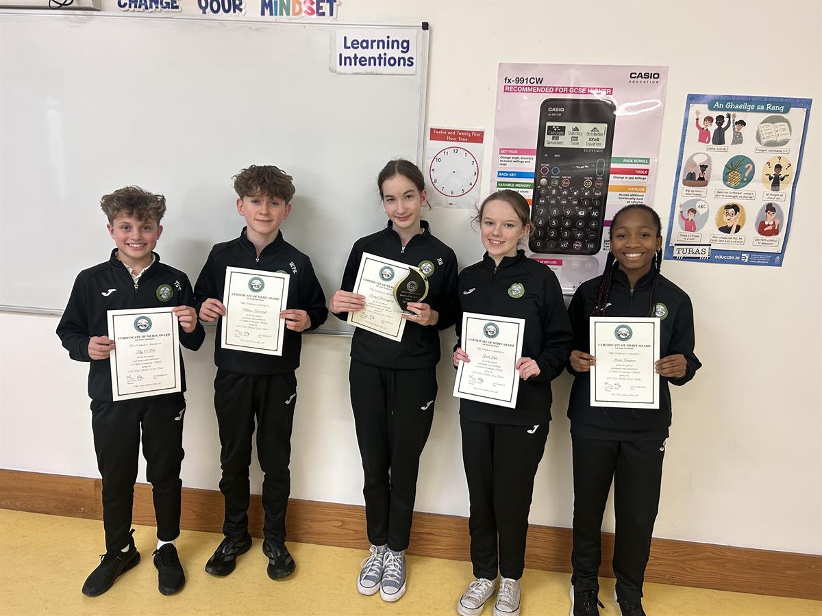 1st year awards: Term 1