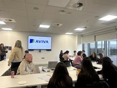 2nd year Business Trip to the Aviva offices