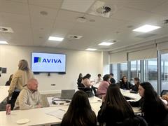 2nd year Business Trip to the Aviva offices