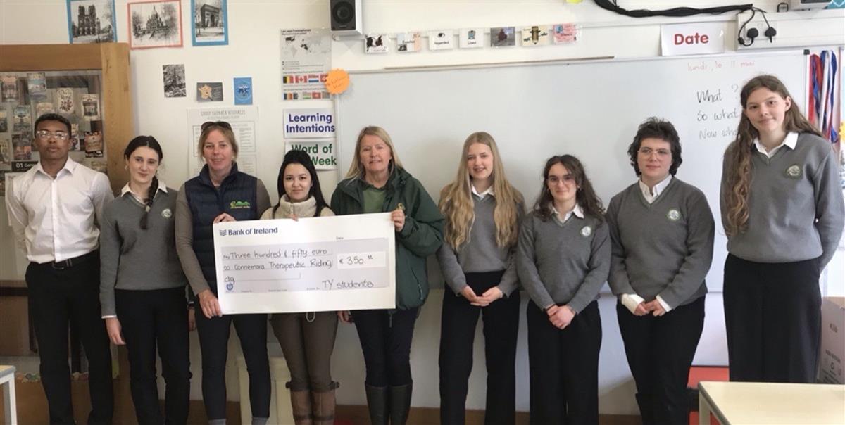 €350 raised for Connemara Therapeutic Riding