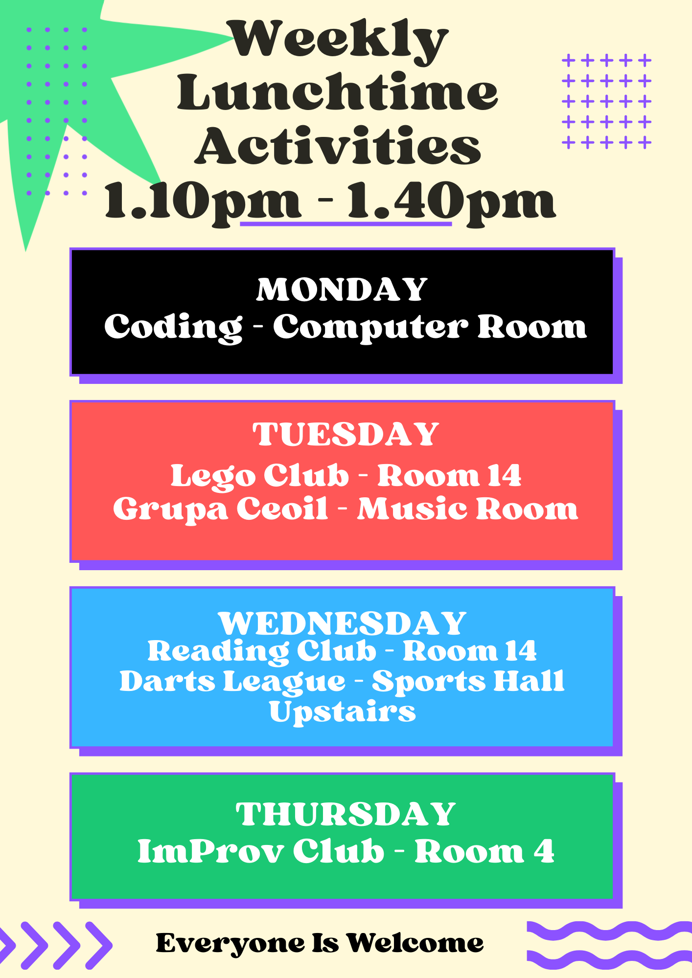 Weekly Lunchtime activities.png