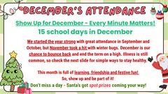 Top Attendance Achievers in November - Let's Stay Strong This December!