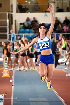 Milana Sharhayeu - U16 National Indoor Triple Jump - Gold