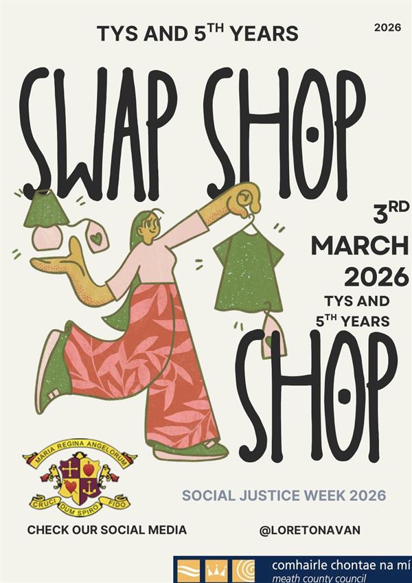 Swap Shop for TY’s & 5th Years - Preparations under way