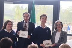 Greystones Community College hosts Official Government visit to mark Europe Day
