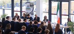 Greystones Community College hosts Official Government visit to mark Europe Day