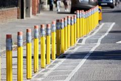 Pencil Bollards Installation